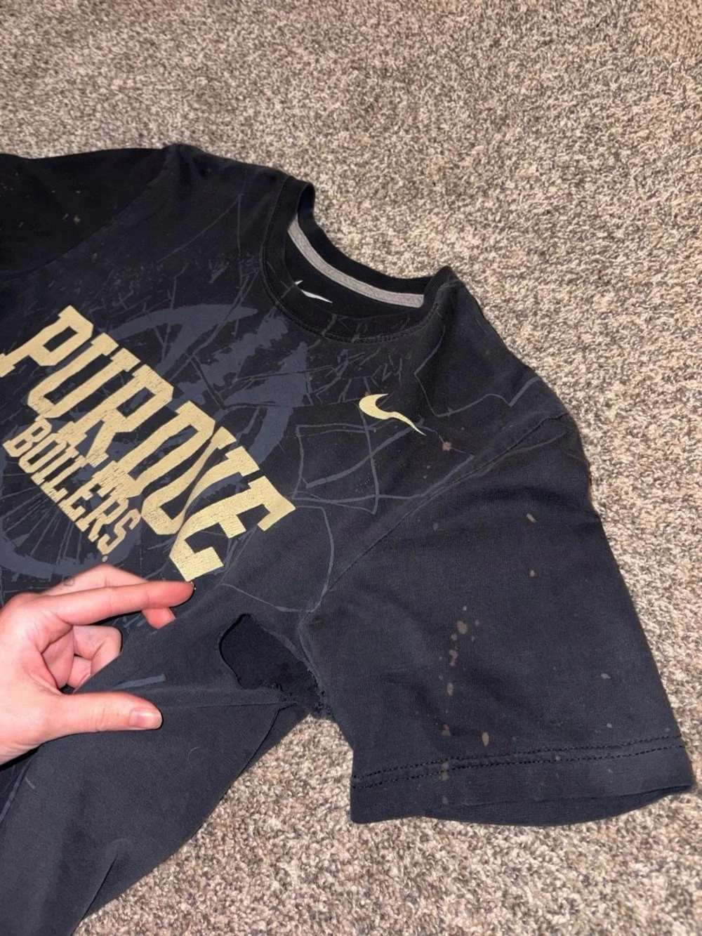 Vintage Nike Purdue Tee